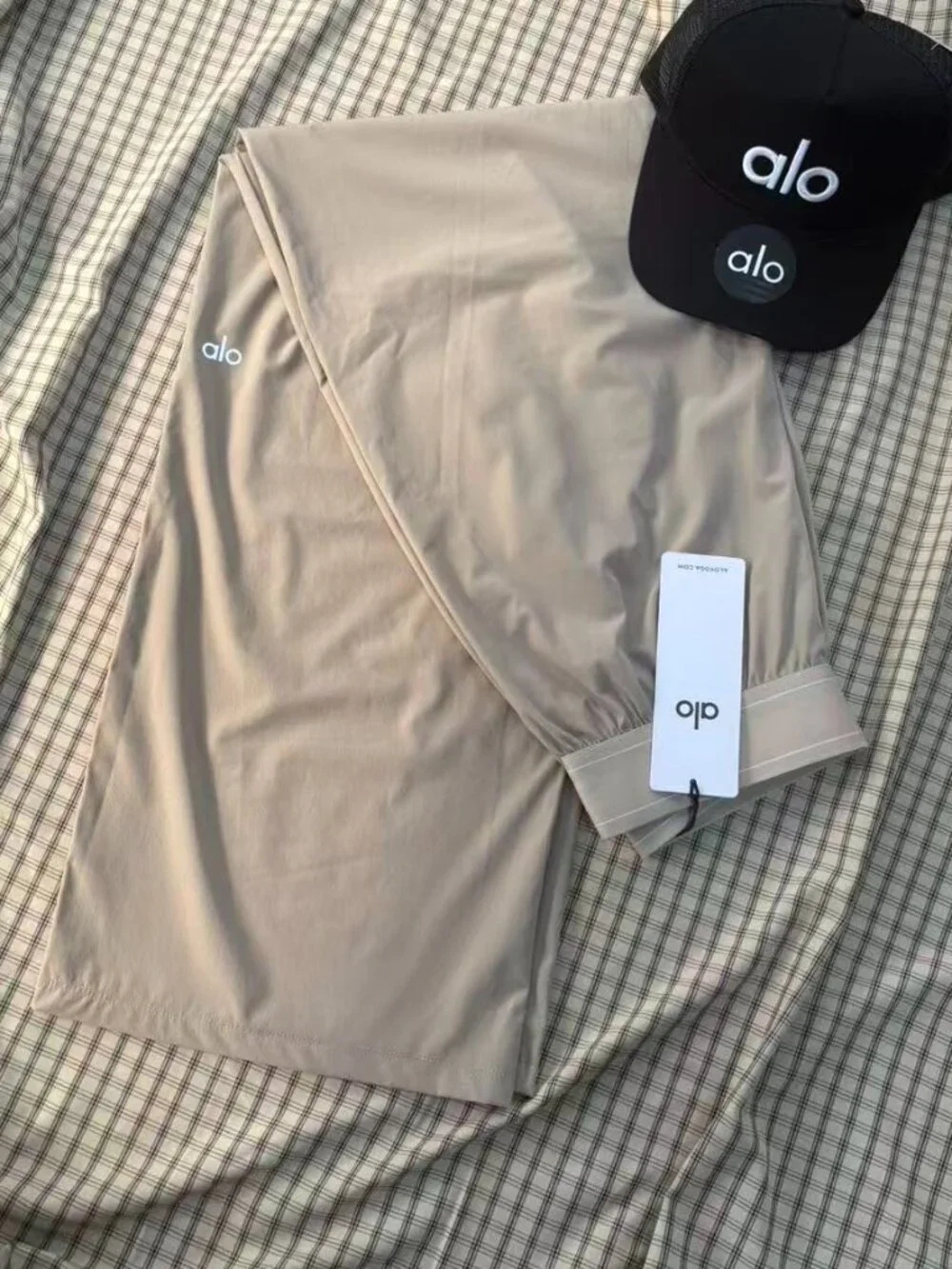 ✨Women Alo Yoga Suit Up Trouser Gravel Color (Regular)Smoke-free family🚫